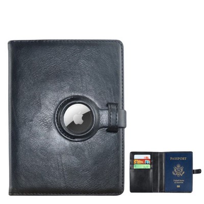 RFID PASSPORT WALLET w/ Airtag Holder